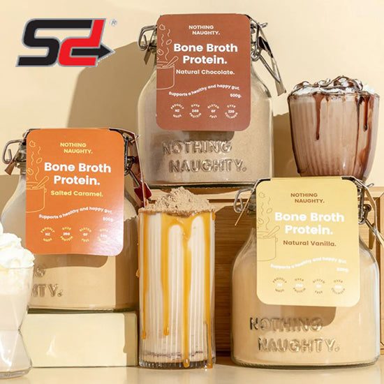 Nothing Naughty | Bone Broth Protein Powder - 500g Jar