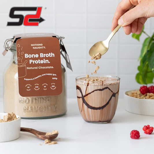 Nothing Naughty | Bone Broth Protein Powder - 500g Jar