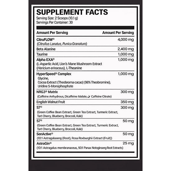 NUBREED® | Notorious Pre-Workout