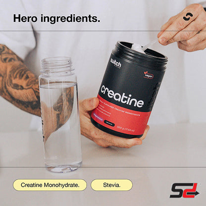 Switch Nutrition | Naturally Flavoured Creatine Monohydrate