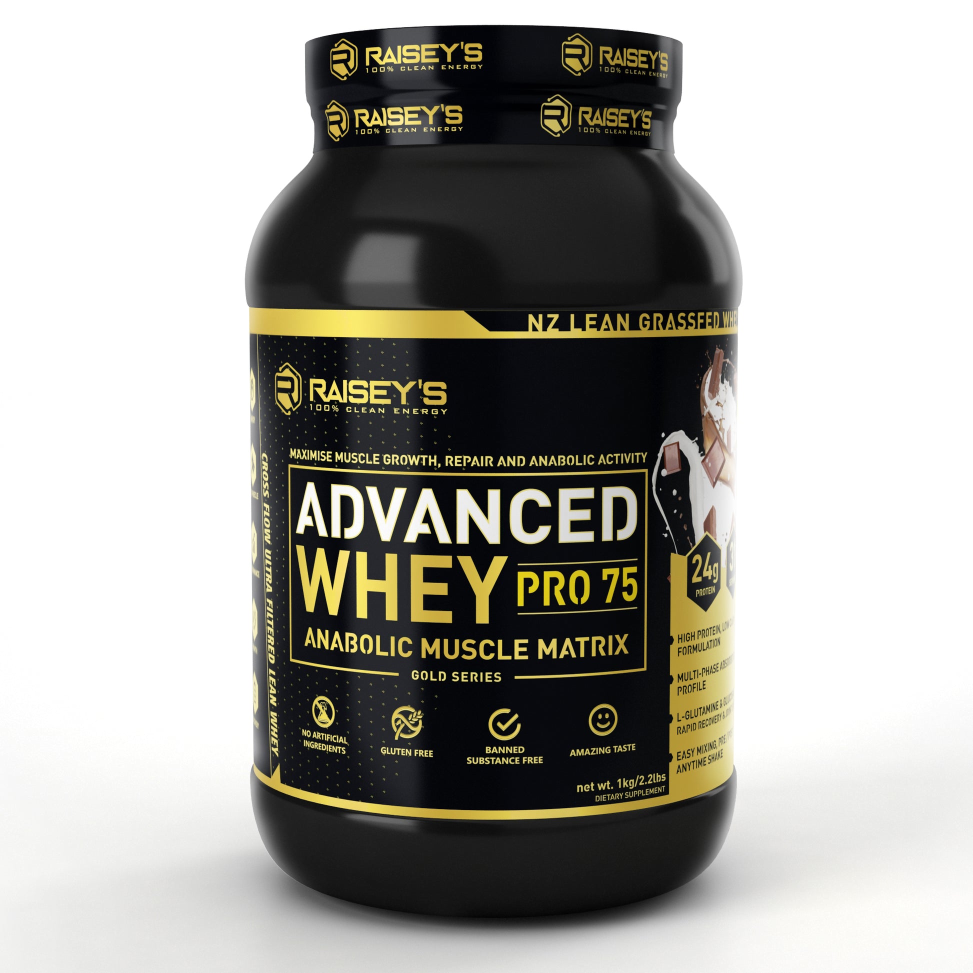 PRO75 Whey Protein 1kg - Supplements Direct®