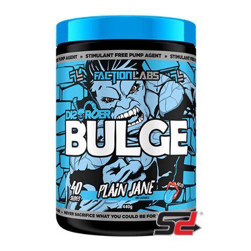 BULGE Pre Workout Stimulant free available at Whangarei