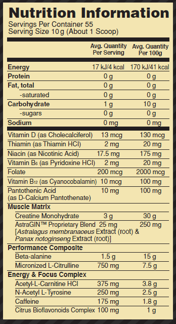Gold Standard Pre - Supplements Direct®