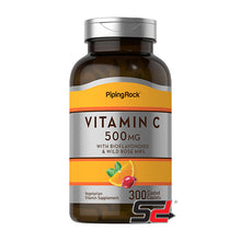 Load image into Gallery viewer, Vitamin C 500 mg with Bioflavonoids &amp; Rose Hips
